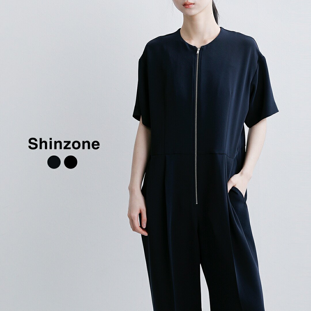 Shinzone シンゾーン ダブル クロス ジャンプスーツ DOUBLE CLOTH JUMPSUIT 26smspa06 レディース 