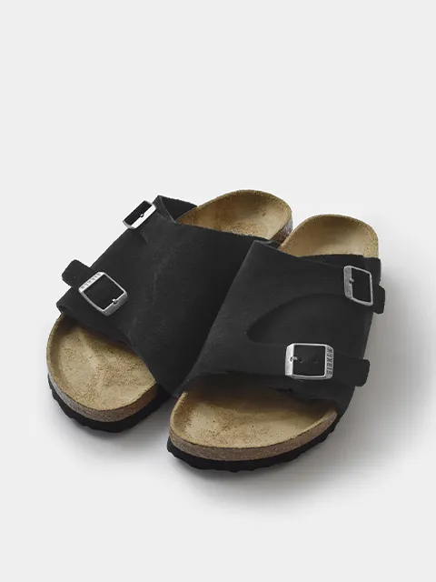 Zurich Suede Leather Sandals