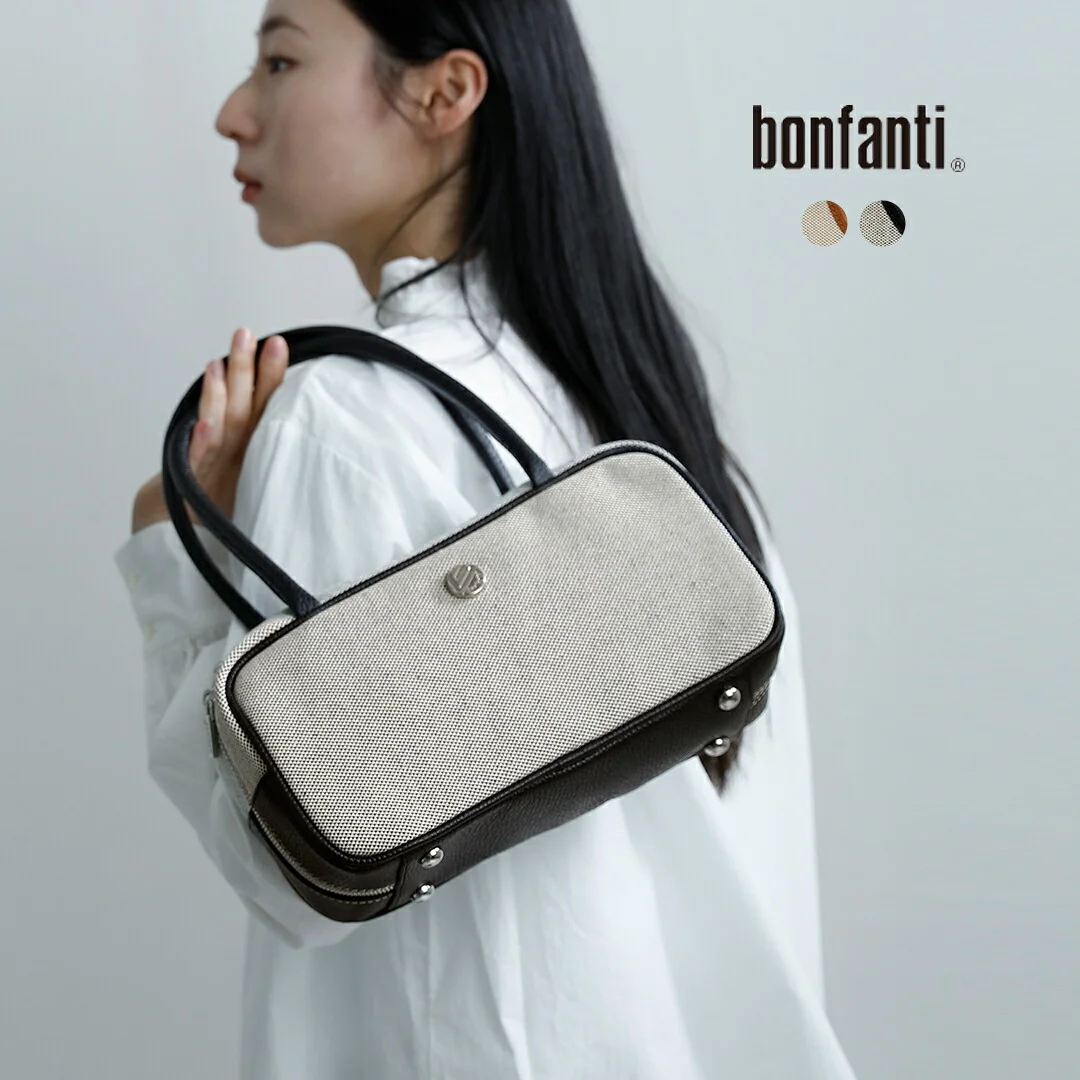 セール【30%OFF】Bonfanti ボンファンティ パナマドラーロレザー スクエア ハンドルバッグ 96-bon-530101 レディース【☆】