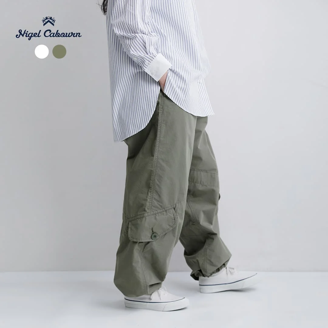 セール【30%OFF】NIGEL CABOURN ナイジェルケーボン 50s RAF コットン ウェザーパンツ 8052-08-50003 レディース 【サイズ・カラー交換初回無料】【☆】