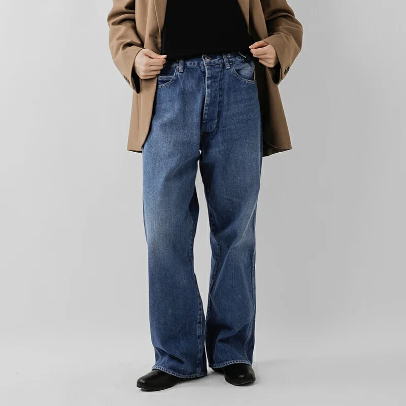 セール【40%OFF】chimala チマラ 12oz ウエスト アジャスタブル デニム パンツ cs40-mp10a-nk ユニセックス【サイズ・カラー交換初回無料】【☆】