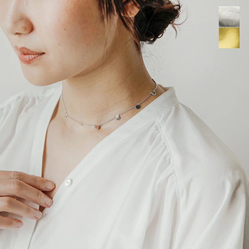セール【30%OFF】JAMIRAY ジャミレイ サークル プレート ネックレス “CIRCLE PLATE NECKLACE” 204-270101 レディース【☆】