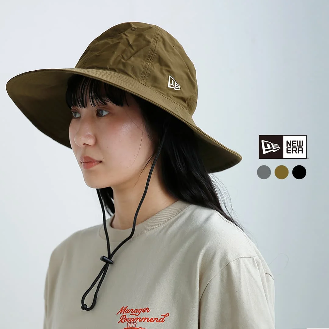 セール【20%OFF】NEW ERA ニューエラ エクスプローラー ワイド ブリム ナイロン ハット exp-wide-brim ユニセックス【☆】