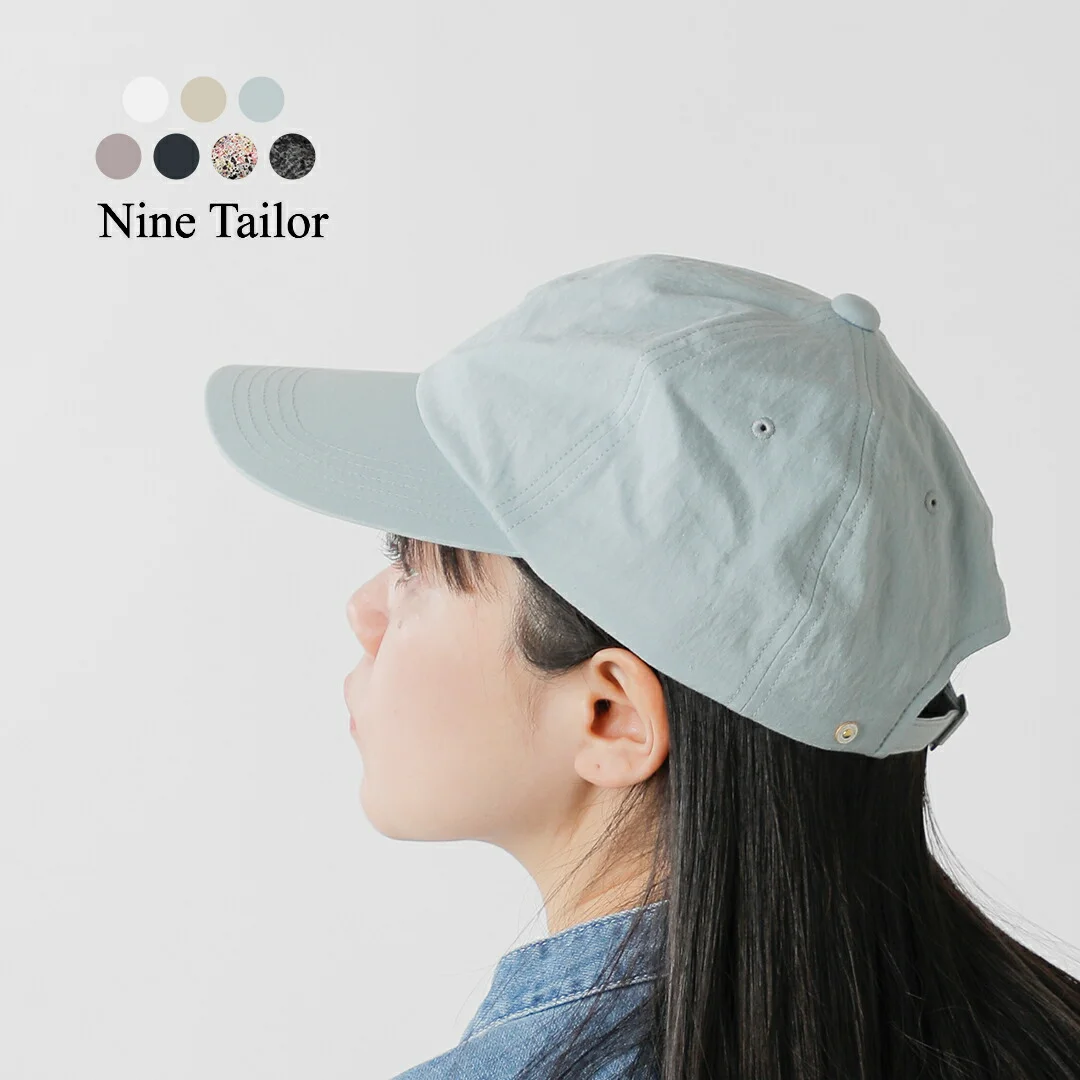 セール【20%OFF】Nine Tailor ナインテイラー コットン/ナイロン キャップ Chicory Cap n-1427 ユニセックス【☆】