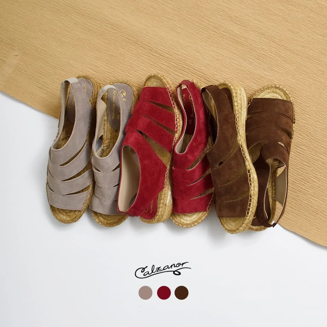 セール【30%OFF】Calzanor カルザノール エスパドリーユ バックストラップ サンダル “SERRAJE” 2636 レディース【サイズ・カラー交換初回無料】【☆】