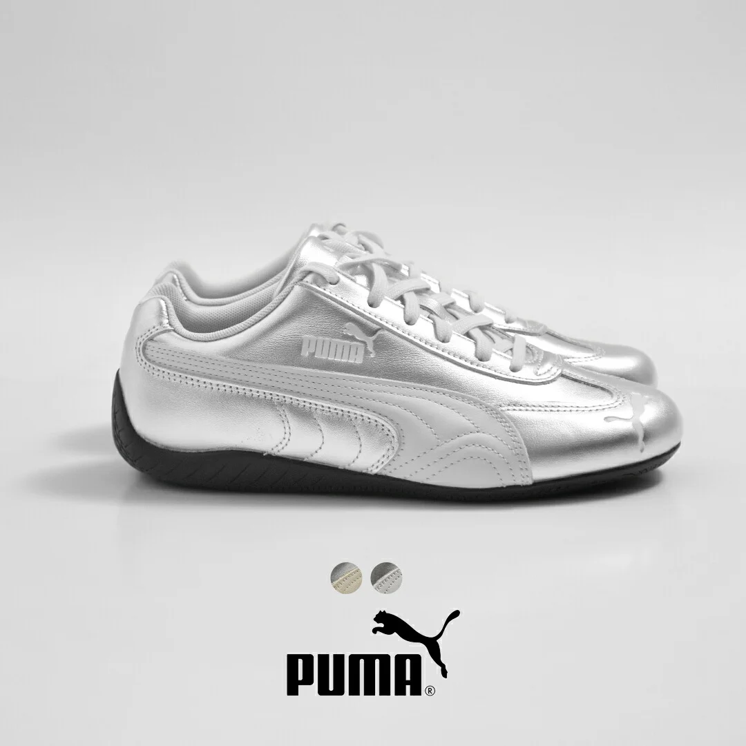 セール【30%OFF】PUMA プーマ スピードキャット シルバー スニーカー SPEEDCAT SILVER WNS 406881 レディース 【サイズ・カラー交換初回無料】【☆】