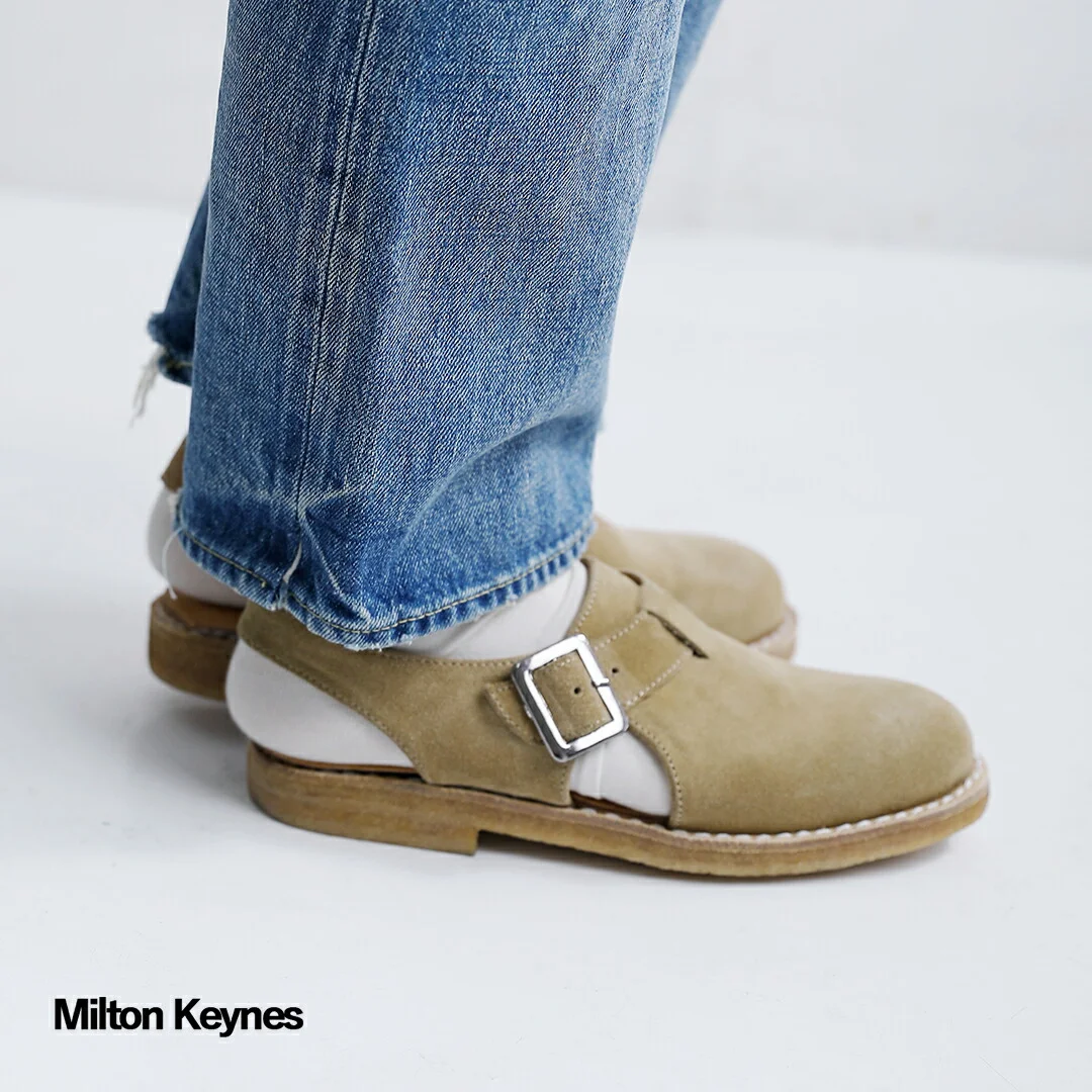 セール【30%OFF】Milton Keynes ミルトンキーンズ スエードレザー バックストラップ サンダル 9704-016l レディース 【サイズ・カラー交換初回無料】【☆】