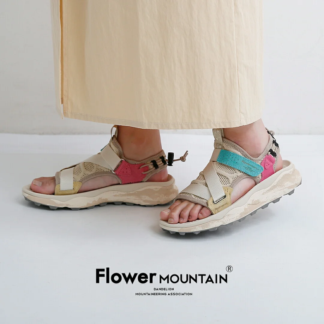 セール【30%OFF】Flower MOUNTAIN フラワーマウンテン ハニカムメッシュ レザー アウトドア サンダル “NAZCA” nazca レディース【サイズ・カラー交換初回無料】【☆】