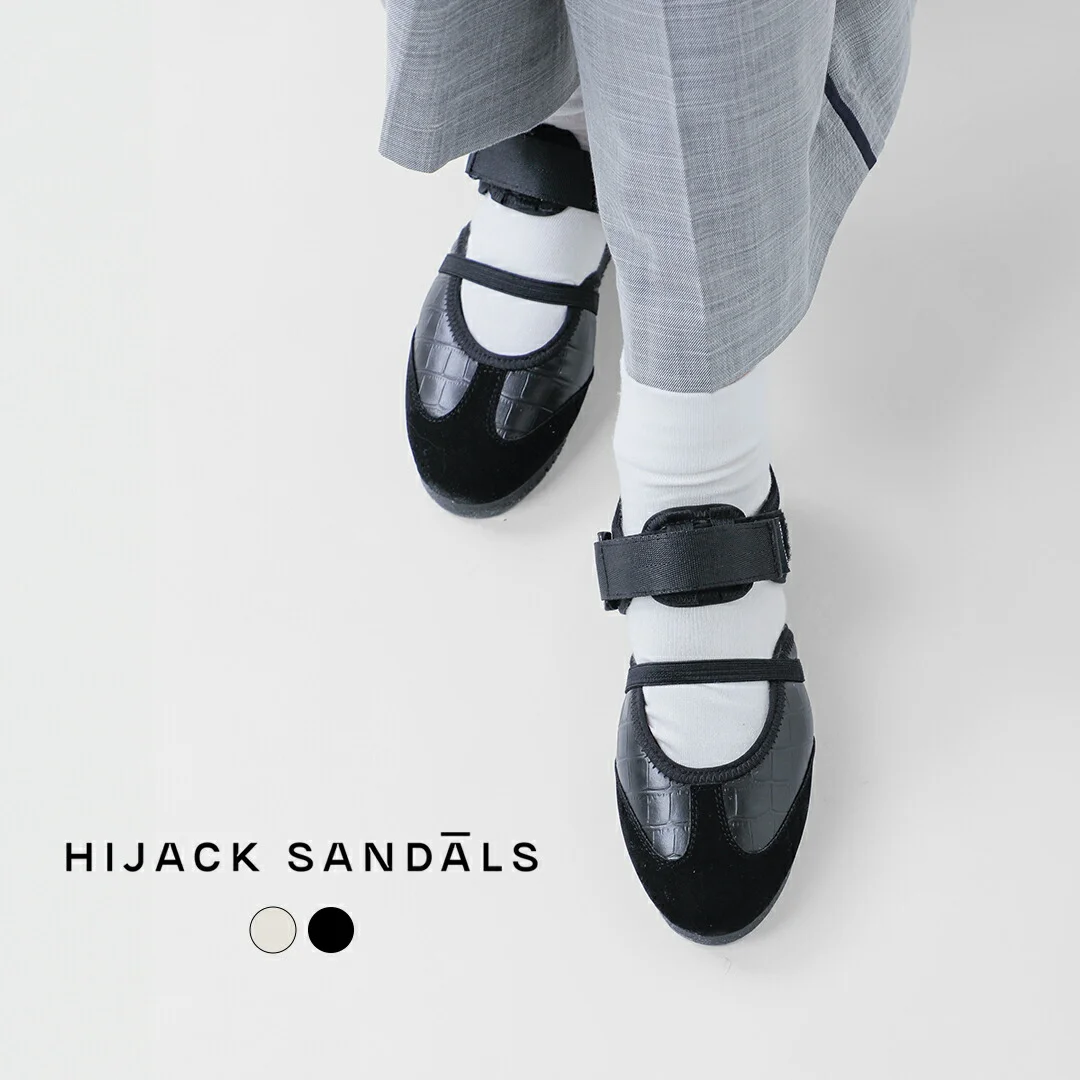 セール【40%OFF】HIJACK SANDALS ハイジャックサンダル スエード ベルクロ バレエ スニーカー “TWYLA” twyla レディース 【サイズ・カラー交換初回無料】【☆】