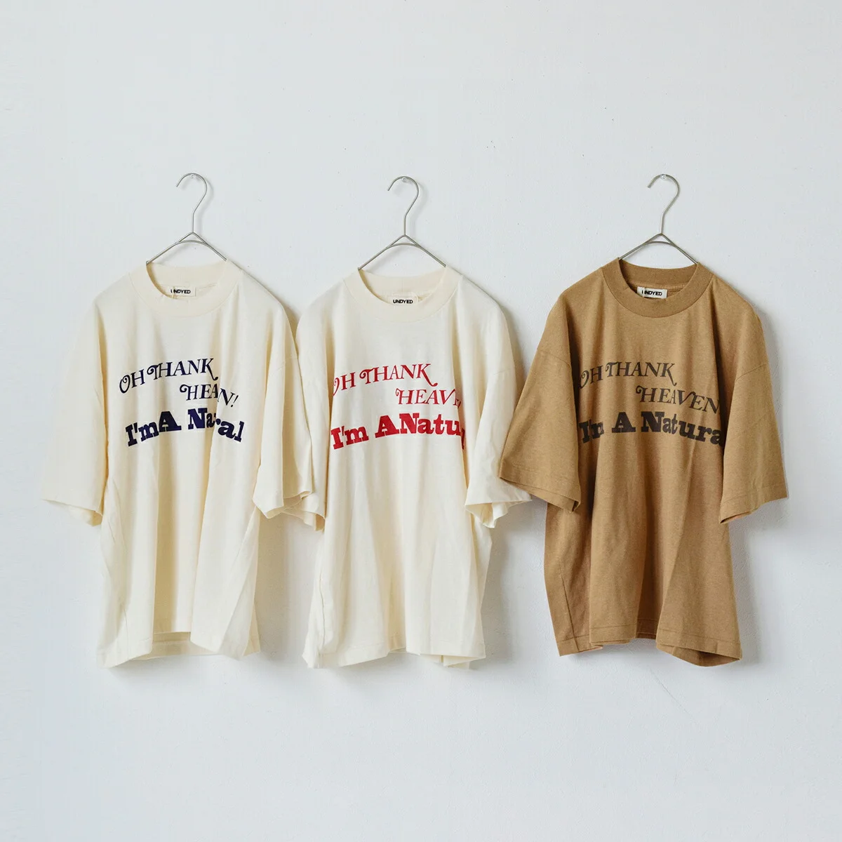 アンダイド | オーガニックコットンプリントTシャツ