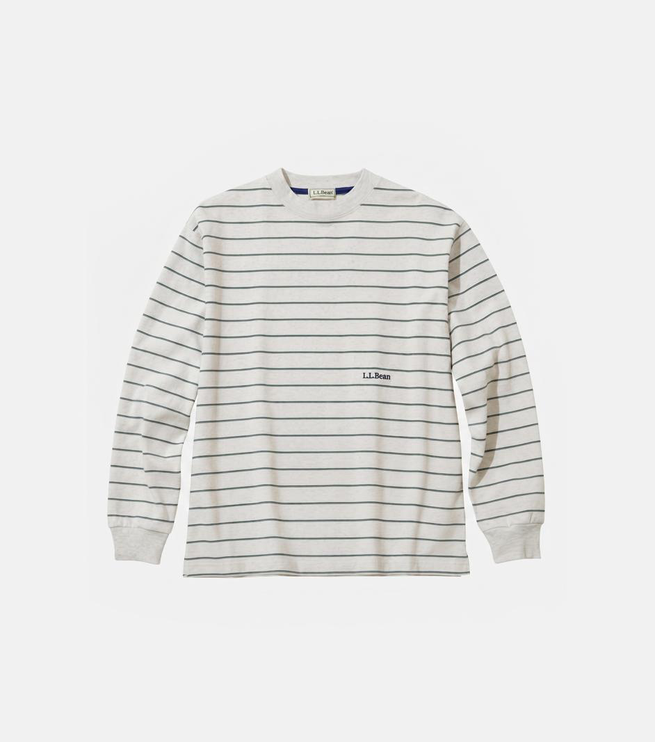 L.L.Beanエルエルビーンユニオンストライプ長袖Tシャツ