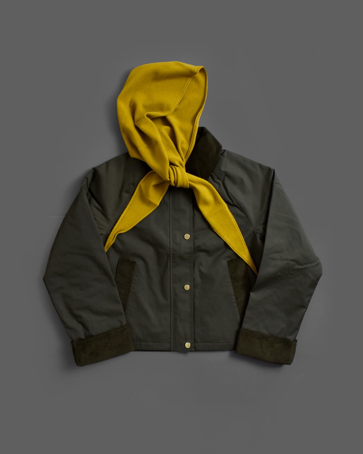 Barbour ブルゾン、C.T.plage スカーフ
