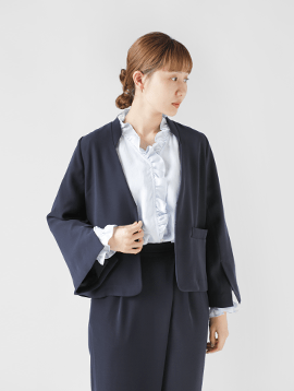 スリット スリーブ ジャケット “SLIT SLEEVE JACKET” wht24hjk4029