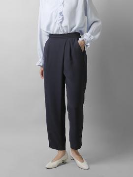 アシンメトリー トラウザー パンツ “ASYMMETRY TROUSER” wht24hpt4037