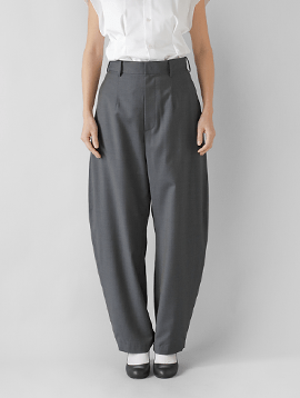 ウールトロ ドレープ ボンタン トラウザー パンツ 8814-202-0170