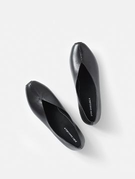 センターシーム レザー パンプス 74190