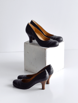 aranciato別注 カウレザー ステッチ パンプス ps7200ac