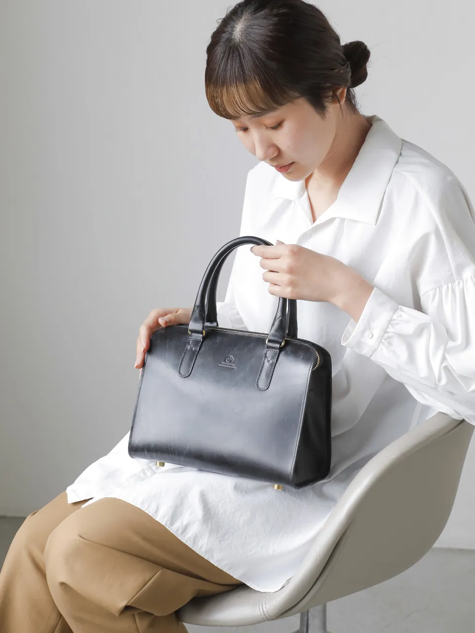 GLENROYAL(グレンロイヤル)スモール ボストン バッグ 01-5858