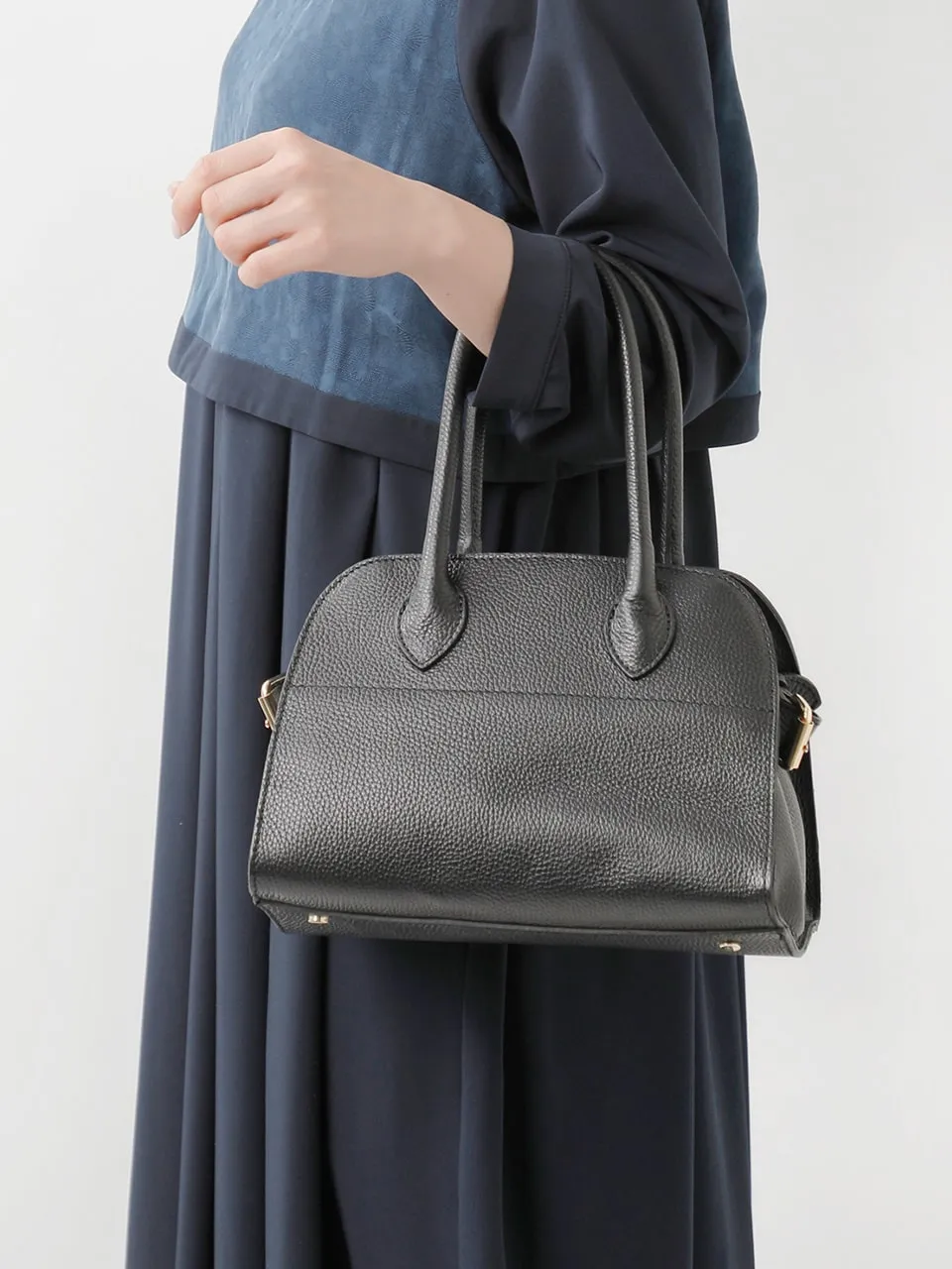 MARLON(マーロン)ドラーロ レザー 2way ハンドバッグ 96-mar-bs4041