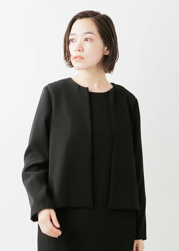 ノーカラー ジャケット 005328o