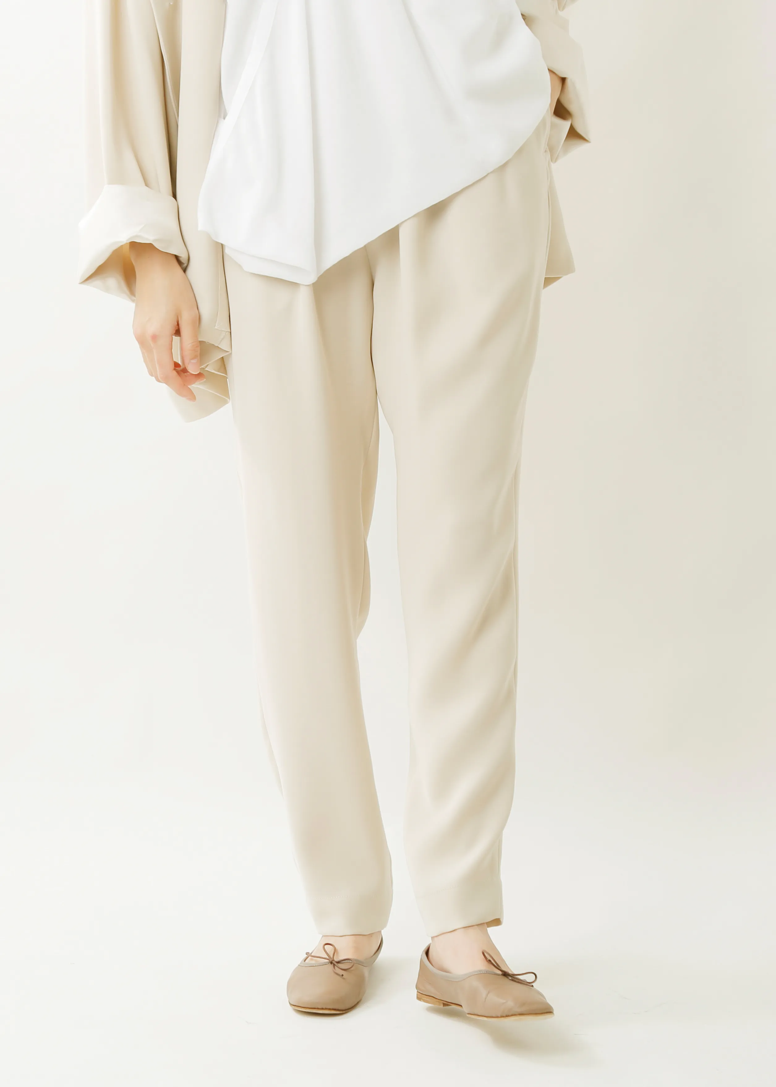 aranciato別注 フロントタック パンツ 2021-aw022