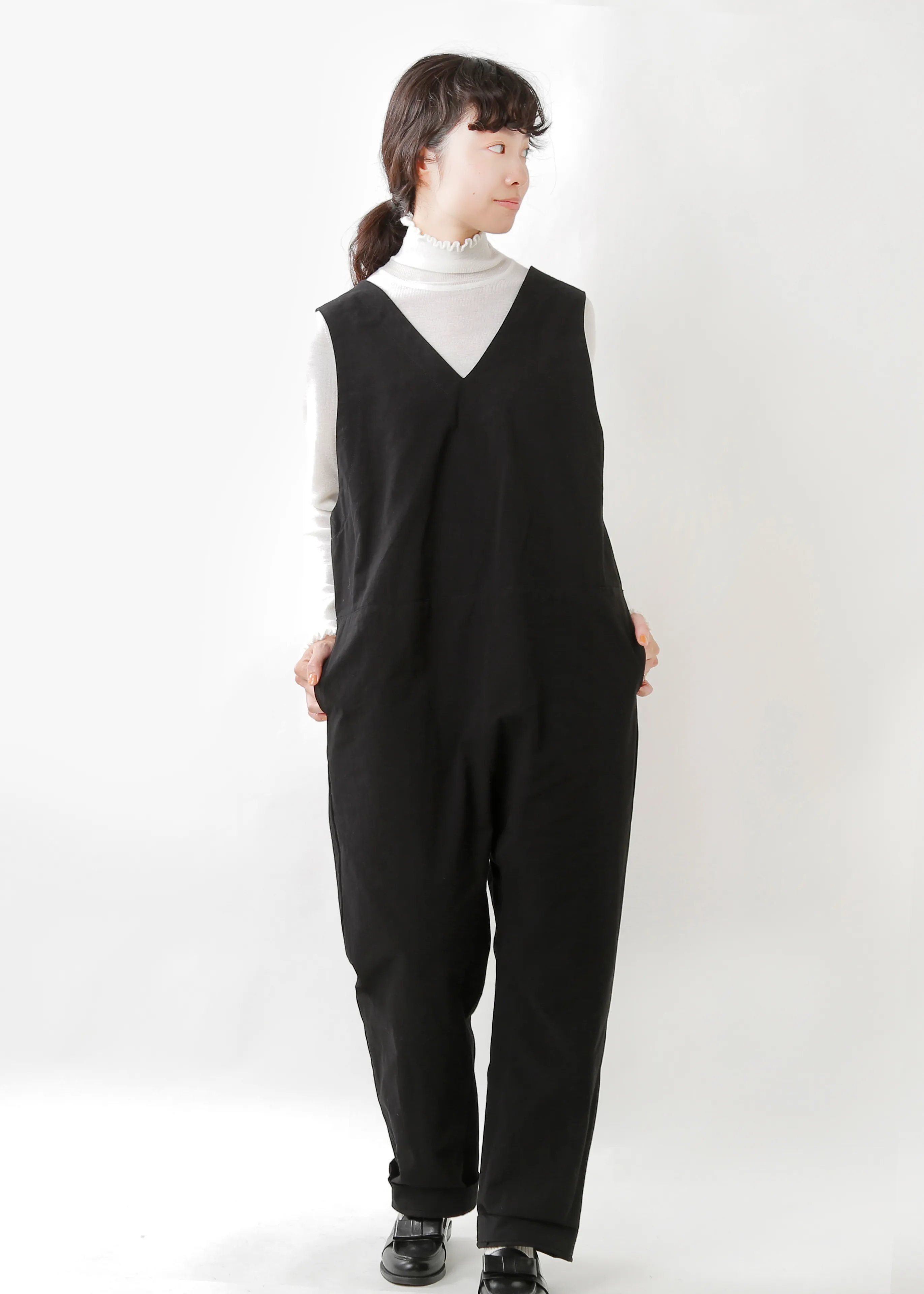 コットン ウィンドウ カバーオール 2024-ss097