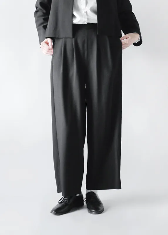 イージー ワイドパンツ “EASY WIDE PANTS” wht23fpt4036
